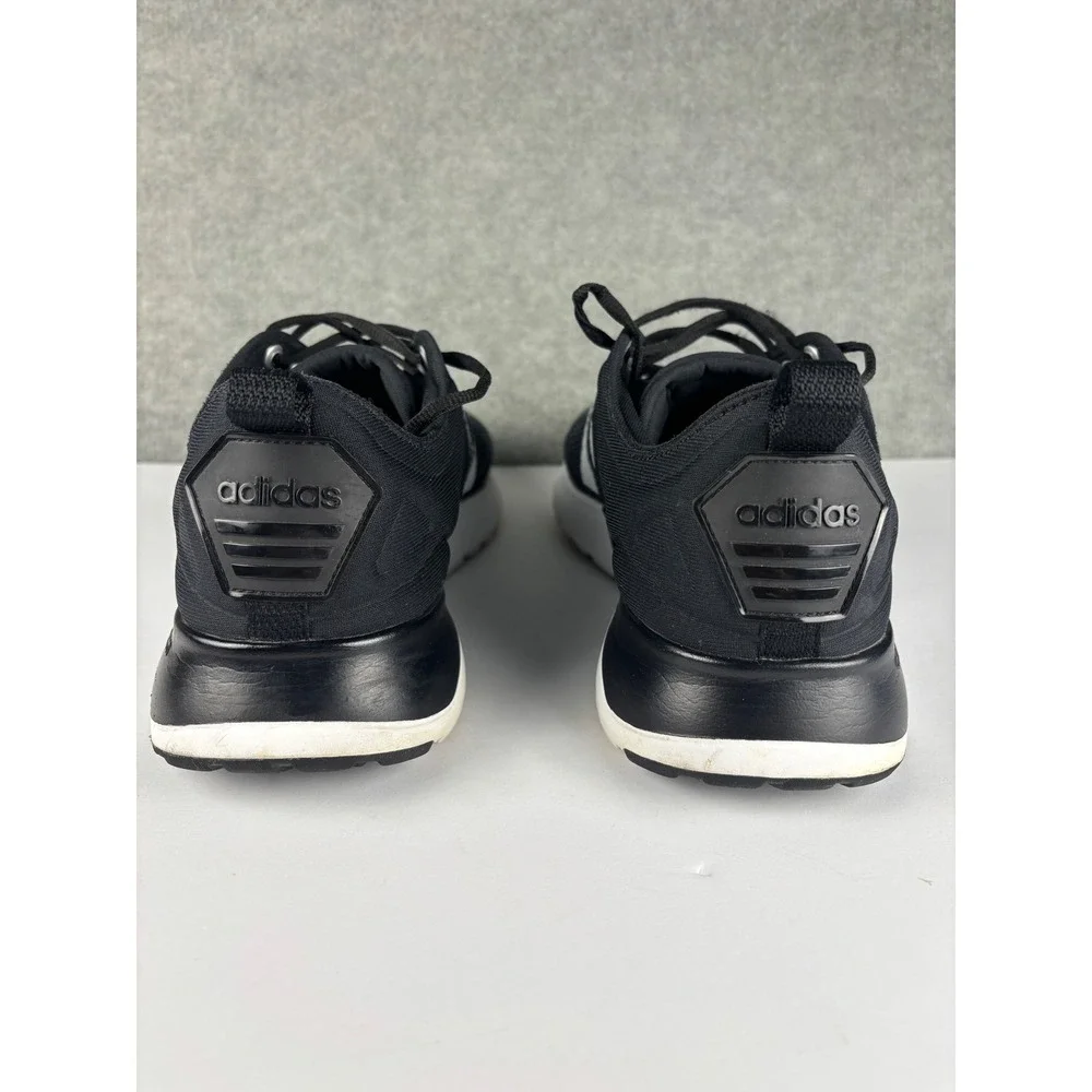 Adidas Cloudfoam Super Racer Sneaker BB9763 Size 13 Black White Mens